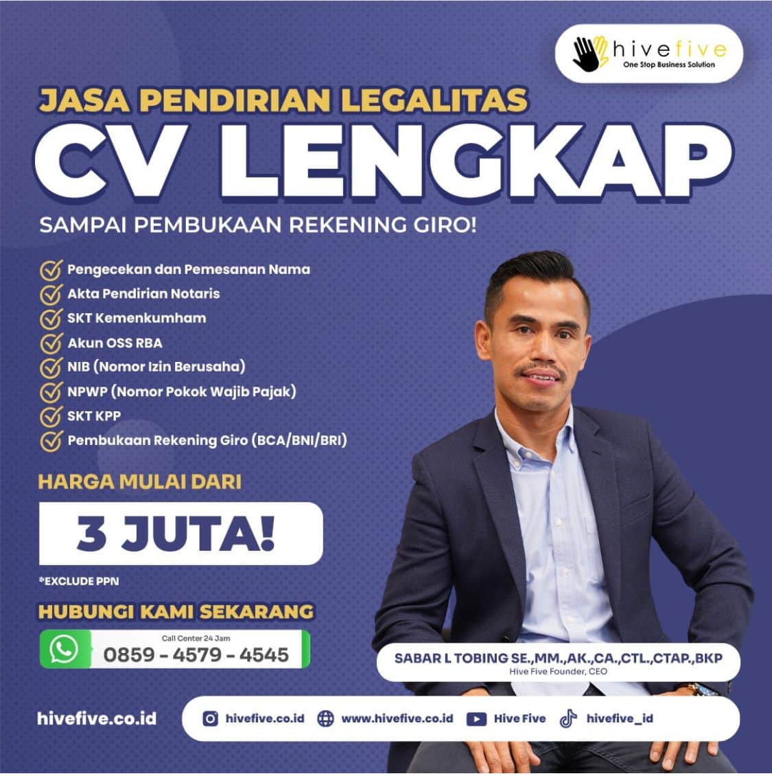 Jasa Pembuatan CV